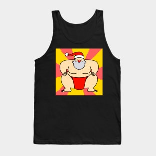 Sumo Santa Claus 2 Tank Top